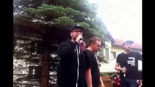 HipHopBand quotAntilopen Gangquot mit einem Auftritt in Freital 2662015 [upl. by Introk962]