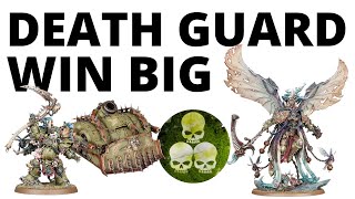 Death Guard just Won a Grand Tournament  Four Strong Army Lists [upl. by Ahsemad]