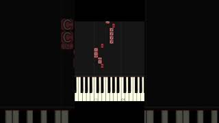 WELLERMAN  NATHAN EVANS  EASY PIANO [upl. by Karalynn203]