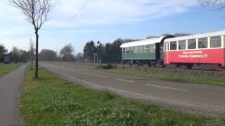 Die Museumseisenbahn Friesoythe Cloppenburg am 30042017 [upl. by Eirot756]