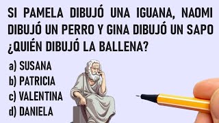 5 PREGUNTAS DE RAZONAMIENTO LÓGICO  Nivel 1  Prof Bruno Colmenares [upl. by Zetnauq]