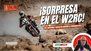 🔴 RALLY DAKAR 2024 ¡KTM GasGas y Husqvarna fuera del W2RC [upl. by Neenad455]