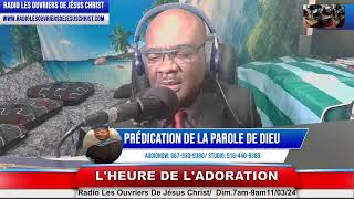 RADIO LES OUVRIERS DE JESUS CHRIST LIVE [upl. by Yank200]