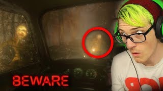 GRANNY CAME OUT OF NOWHERE  BEWARE Driving Horror Game [upl. by Macrae]