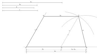 Trapecio dados sus lados [upl. by Arres]