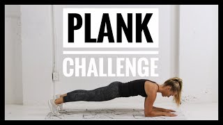 Take The PLANK CHALLENGE 8 Plank variations [upl. by Malan658]