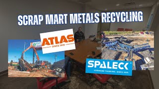 Scrap Mart Metals Recycling Grows Business with Atlas Handlers amp Spaleck Screener from KirbySmith [upl. by Comstock]