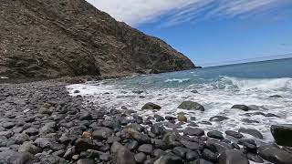 VALLEHERMOSO 2024 Vista de La Playa un día de septiembre BRINDIS AL SOL GOMERA [upl. by Yesnnyl]