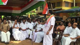 Karakulam Krishnapilla speech at Karakulam Panjayath office Dharna [upl. by Pansy250]