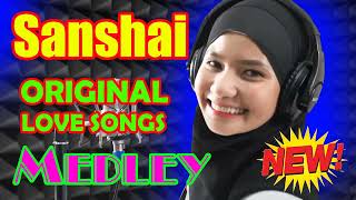 SANSHAI All Original Love Songs MEDLEY 2023 💖 HABANG AKOY NABUBUHAY MAGHIHINTAY SAYO musicluv [upl. by Swenson93]