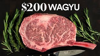 How to grill a 200 GIANT WAGYU steak  Guga Foods [upl. by Trela442]