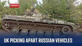 UK picking apart Russian army vehicles captured in Ukraine to learn their secrets military reveals [upl. by Pavia]