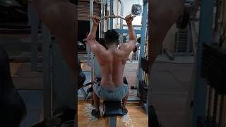 back workout at gym 😈 whatsapp status 💪 gym attitude status 😱viral gym fitness shortsfeed short [upl. by Dewitt665]