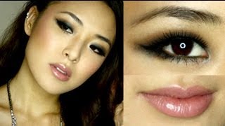 Smoky Eye Prom Makeup Tutorial [upl. by Anivlem]