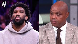 Inside the NBA talks Joel Embiid return amp load management 🎤 [upl. by Shornick]