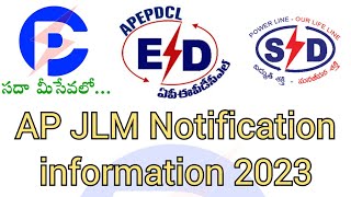 JLM Notification information September 2023 jlmelectrical apcpdcl apspdcl [upl. by Eanrahc575]