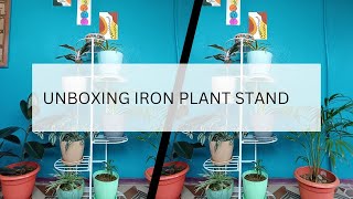 Iron Plant Stand Unboxing For Gardeners [upl. by Roshan24]