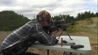 Armalite 50 cal BMG recoil and blow back [upl. by Leirda688]