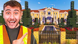 I BUILT THIS HUGE INSANE HOUSE Minecraft 10 [upl. by Yoshi293]