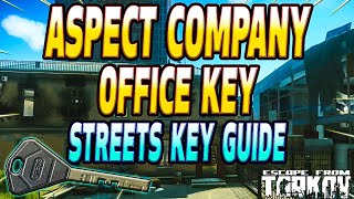 Aspect Building Key  Key Guide  Escape From Tarkov [upl. by Xxam]