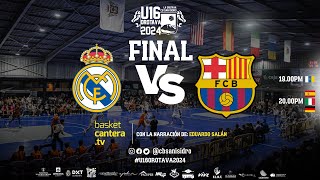 Final U16M REAL MADRID vs FC BARCELONA Torneo Internacional Cadete U16Orotava2024 [upl. by Annawit]