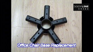 Disassemble Office Chair Base Replacement Chrome  Spray Chair Bifma Test Chair Legs [upl. by Anirrak]