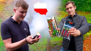 HARD KNALVUURWERK AFSTEKEN IN POLEN [upl. by Esserac]