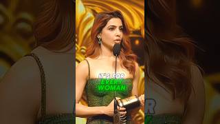 Samantha⚡ Winning Speech In Front of Naga Chaitanya  Samantha Ruth Prabhu Speech [upl. by Ainahpets]