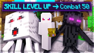 How I Got Combat Level 50 Hypixel Skyblock [upl. by Nanete]