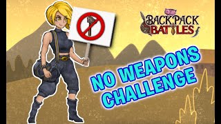 Can A Berserker Beat Backpack Battles With NO WEAPON [upl. by Zsolway]