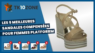 Les 5 meilleures sandales compensées pour femmes platforrm [upl. by Holland]