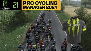 Comienza el TRÍPTICO de las ÁRDENAS  Monster Energy Temp 1  Ep 21  Pro Cycling Manager 2024 [upl. by Lazare550]