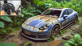 Rebuilding Porsche Panamera  Forza Horizon 5 Gameplay  PORSCHE PANAMERA G29 Steering Wheel [upl. by Middendorf377]