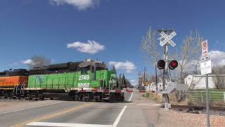 N 75th Street Railroad Crossing  Hygiene CO [upl. by Benedict]