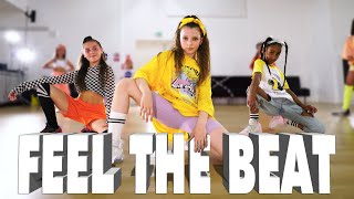 Black Eyed Peas Maluma  FEEL THE BEAT  Kids Street Dance  Sabrina Lonis Choreo [upl. by Dnalra]