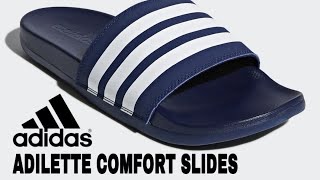 ADIDAS ADILETTE AQUA SHOWER amp COMFORT SLIDES [upl. by Marice]