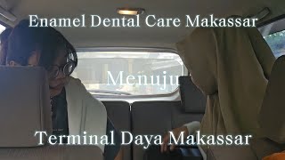 On Trip Enamel Dental Care Makassar 🚗➡️🚗 Terminal Daya Makassar Orderan Maxim Car [upl. by Luckin]