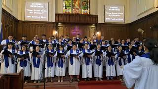 Ellinwood Malate Church Resurrection Sunday 2024  How Great Thou Art Finale [upl. by Poppas]