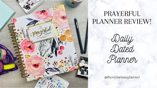 Prayerful Planner REVIEW  Detailed Look at the Daily Dated Prayerful Planner [upl. by Melba]