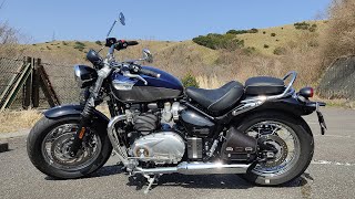 【Triumph Bonneville Speedmaster】試乗動画 [upl. by Dniren]