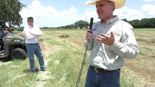 Demonstration  Haylage baling and wrapping [upl. by Merfe]