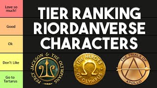 Tier Ranking Riordanverse Characters [upl. by Asilehs]