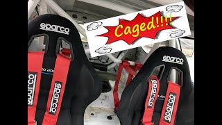 Fiesta ST Roll Cage Seats and More [upl. by Nevarc]