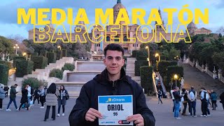 Corriendo la Media Maratón de Barcelona 2024 Mi Experiencia y Consejos ✍🏽🏃🏽‍♂️ [upl. by Tfat]