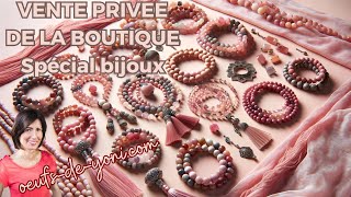 Vente privée spéciale bijoux artisanaux de la boutique [upl. by Herc]