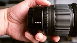 Nikons new MIRRORLESS wide angle ZOOM Nikkor 1430mm f4 S [upl. by Roice]