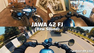 NEW JAWA 42 FJ RAW SOUND  POV  DB KILLER REMOVED 4K [upl. by Hteboj]