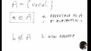 LSMA122set21 Gli Insiemi introduzione [upl. by Nylde]