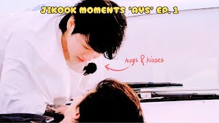 Jungkook Boyfriend behavior for Jimin in Are You Sure Episode 1 JIKOOK Moments USA Trip [upl. by Tohcnarf859]