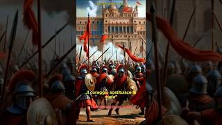 Formazione “testuggine” dell’esercito romano history historyfacts shortsvideoshorts storia [upl. by Karlow]